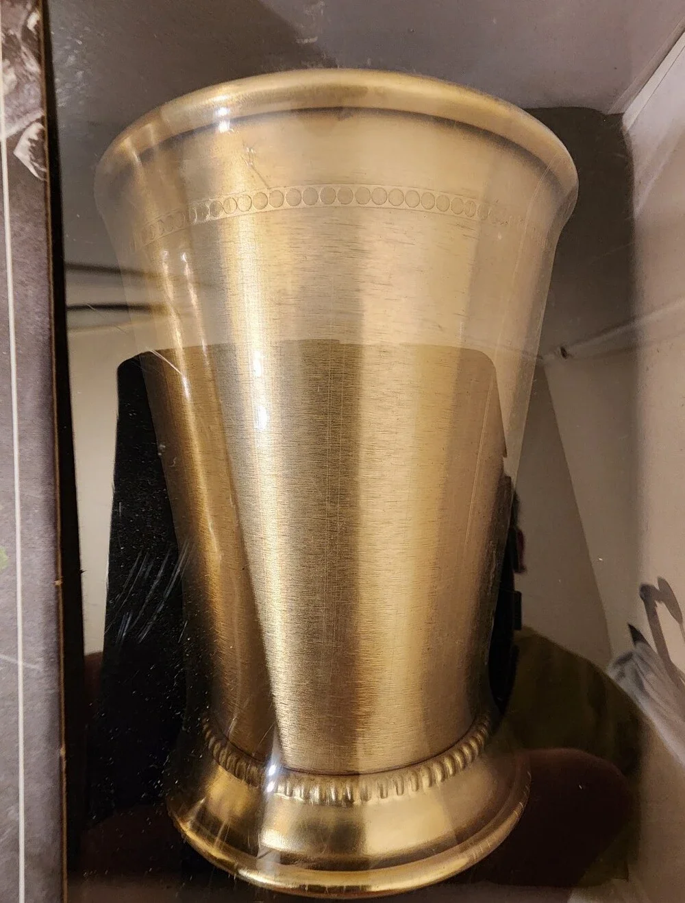 Signature Mint Julep Cup Set Of Two 16 ox - Gold (2-Pack)